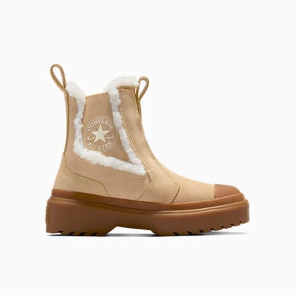 Converse Chuck Taylor All Star Chelsea Lugged Suede Boots Shoes Size 3 - Picture 10 of 11